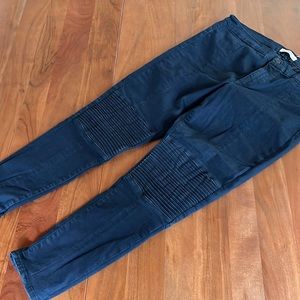 Gap moto skinny jeans